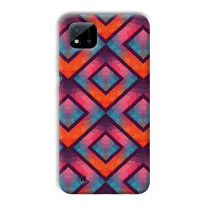 Colorful Boxes Phone Customized Printed Back Cover for Realme C11 2021