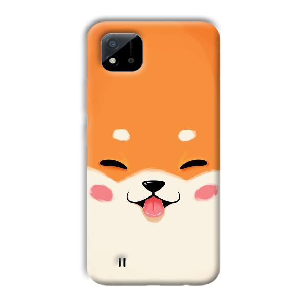 Smiley Cat Phone Customized Printed Back Cover for Realme C11 2021