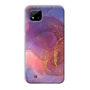 Sparkling Marble Phone Customized Printed Back Cover for Realme C11 2021