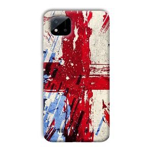 Red Cross Design Phone Customized Printed Back Cover for Realme C11 2021