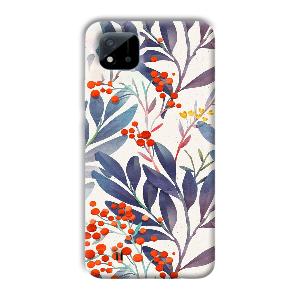 Cherries Phone Customized Printed Back Cover for Realme C11 2021