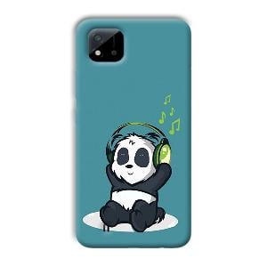 Panda  Phone Customized Printed Back Cover for Realme C11 2021