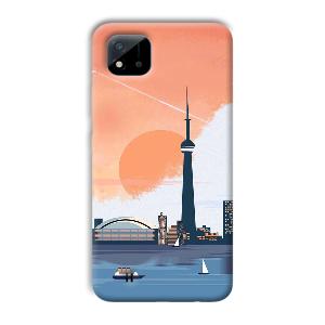 City Design Phone Customized Printed Back Cover for Realme C11 2021