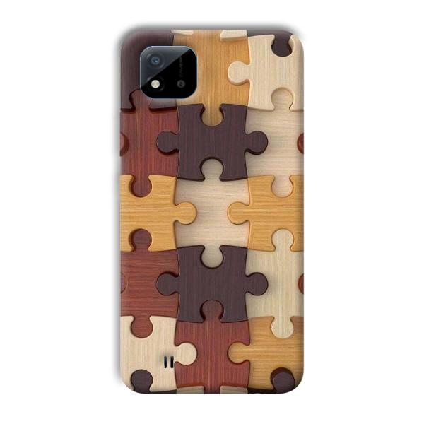 Puzzle Phone Customized Printed Back Cover for Realme C11 2021