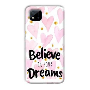 Believe Phone Customized Printed Back Cover for Realme C11 2021
