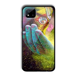 Festival of Colors Customized Printed Glass Back Cover for Realme C11 2021