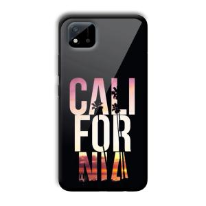 California Customized Printed Glass Back Cover for Realme C11 2021