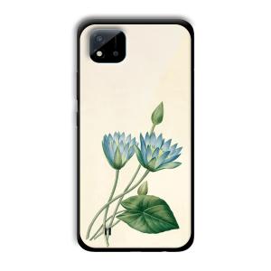 Flowers Customized Printed Glass Back Cover for Realme C11 2021