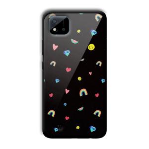 Multi Object Customized Printed Glass Back Cover for Realme C11 2021
