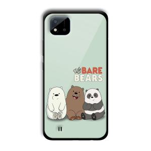 We Bare Bears Customized Printed Glass Back Cover for Realme C11 2021