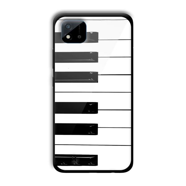 Piano Customized Printed Glass Back Cover for Realme C11 2021