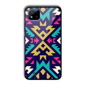 Arrows Abstract Customized Printed Glass Back Cover for Realme C11 2021