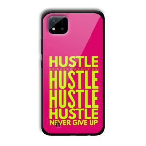 Never Give Up Customized Printed Glass Back Cover for Realme C11 2021