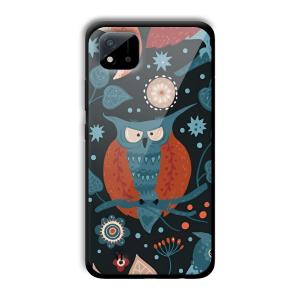 Blue Owl Customized Printed Glass Back Cover for Realme C11 2021