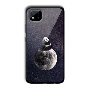 Astronaut Panda Customized Printed Glass Back Cover for Realme C11 2021