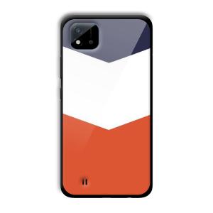 3 Colors Customized Printed Glass Back Cover for Realme C11 2021