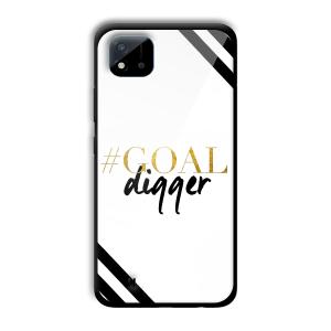 Goal Digger Customized Printed Glass Back Cover for Realme C11 2021