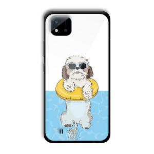 Cool Dog Customized Printed Glass Back Cover for Realme C11 2021
