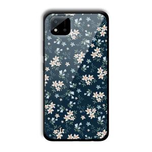 Little Flowers Customized Printed Glass Back Cover for Realme C11 2021