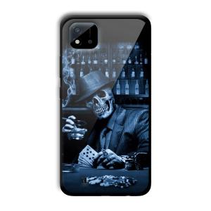 Scary Man Customized Printed Glass Back Cover for Realme C11 2021