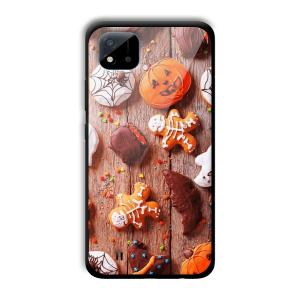 Gingerbread Customized Printed Glass Back Cover for Realme C11 2021