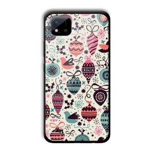 Abstract Customized Printed Glass Back Cover for Realme C11 2021