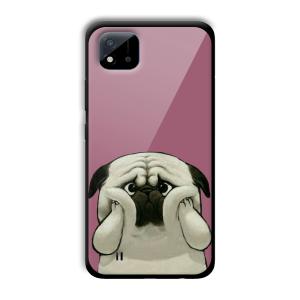 Chubby Dogo Customized Printed Glass Back Cover for Realme C11 2021