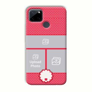 Little Hearts Customized Printed Back Cover for Realme C21Y