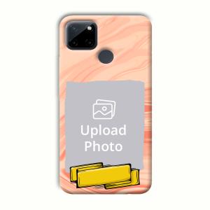 Pink Design Customized Printed Back Cover for Realme C21Y