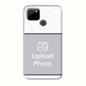 Blue Dots Customized Printed Back Cover for Realme C21Y