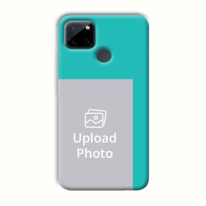 Blue Customized Printed Back Cover for Realme C21Y