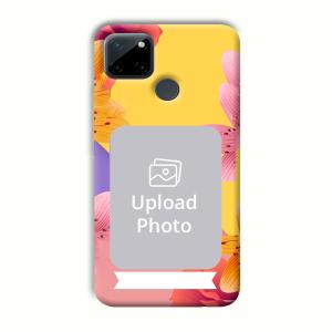 Colorful Flowers Customized Printed Back Cover for Realme C21Y