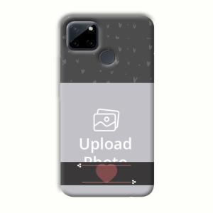 Dark Grey Customized Printed Back Cover for Realme C21Y