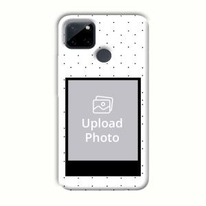 White Background  Customized Printed Back Cover for Realme C21Y