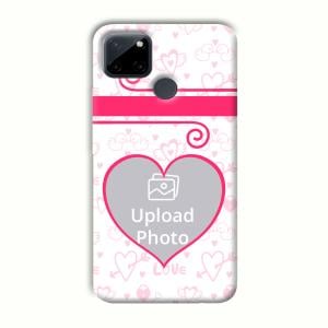 Hearts Customized Printed Back Cover for Realme C21Y