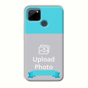 Blue Customized Printed Back Cover for Realme C21Y
