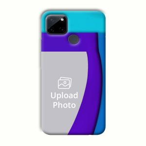 Blue Waves Customized Printed Back Cover for Realme C21Y