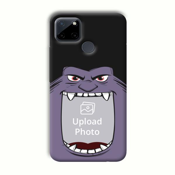 Purple Monster Customized Printed Back Cover for Realme C21Y