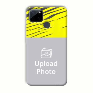 Yellow Lines Customized Printed Back Cover for Realme C21Y