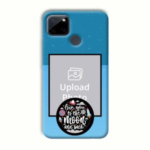Love You Customized Printed Back Cover for Realme C21Y