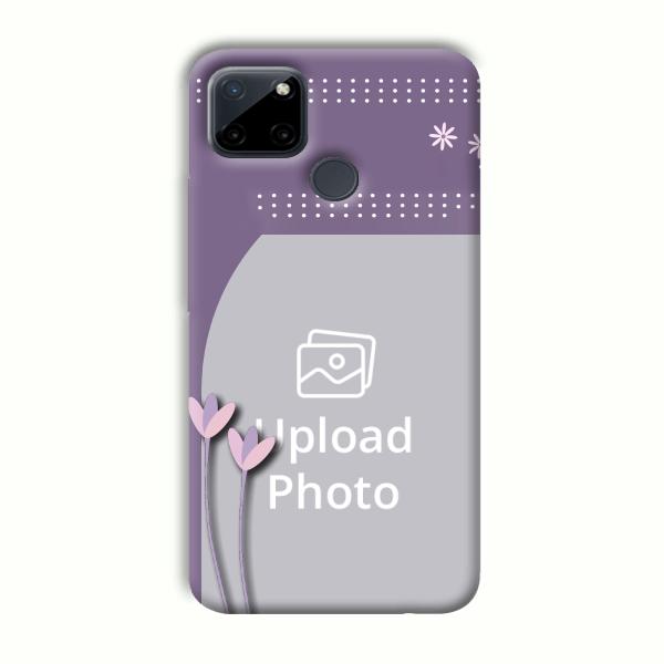 Lilac Pattern Customized Printed Back Cover for Realme C21Y