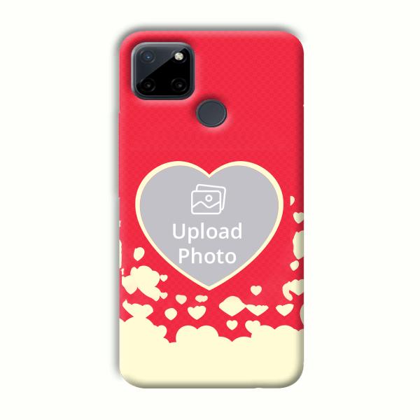 Heart Customized Printed Back Cover for Realme C21Y