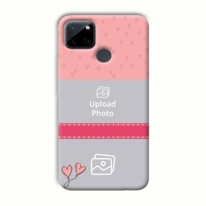 Pinkish Design Customized Printed Back Cover for Realme C21Y