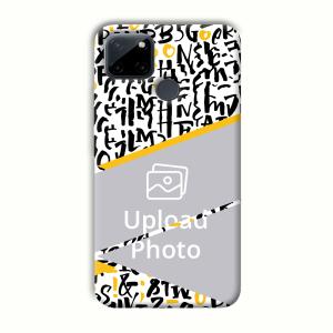 Letters Customized Printed Back Cover for Realme C21Y