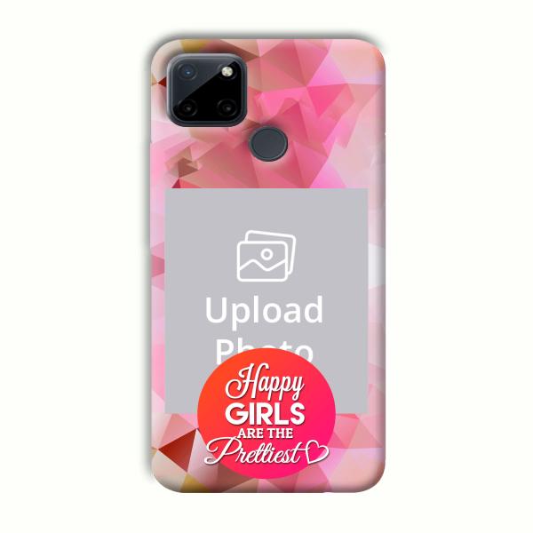Happy Girls Customized Printed Back Cover for Realme C21Y