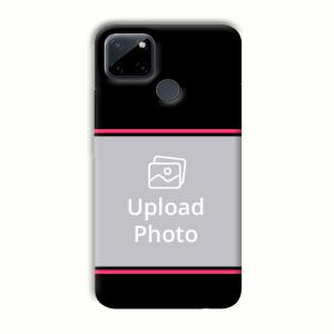 Pink Lines Customized Printed Back Cover for Realme C21Y