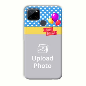 Happy Birthday Customized Printed Back Cover for Realme C21Y