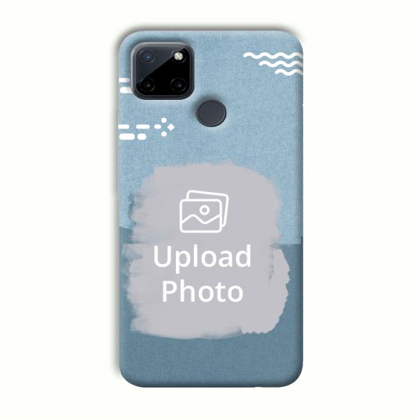 Waves Customized Printed Back Cover for Realme C21Y