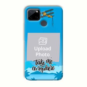 Take Me Anywhere Travel Customized Printed Back Cover for Realme C21Y