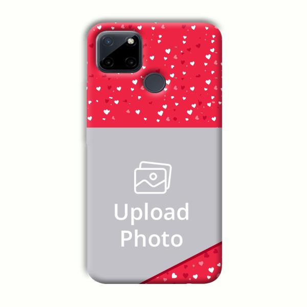 Dark Pink Customized Printed Back Cover for Realme C21Y